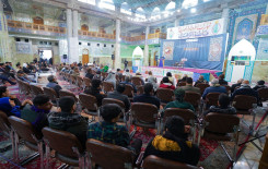 من رحاب صحن العلوية الشريفة -عليها السلام- المجمع العلمي يقيم أولى محافل منابر قرآنية في بابل