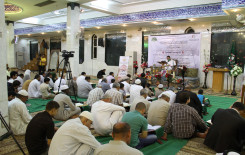 ابتهاجاً بمولد الإمام محمد الجواد(عليه السلام) معهد القرآن الكريم يقيم أمسية قرآنية مباركة