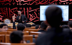المجمع العلمي ينظم محاضرة تربوية بعنوان: (إضاعة الوقت بين الإفراط والتفريط) لطلبة الحفظ في كربلاء