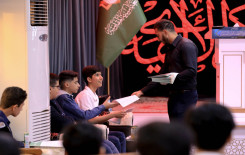 المَجمَع العلميّ يواصل استضافته لطلبة مدارس كربلاء