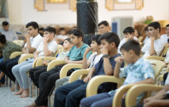 المجمع العلمي يقيم محاضرةً عن أساليب الحفظ لطلبته الحفَّاظ في قضاء الهندية