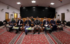 طلبةُ دورةِ ربيعِ القرآنِ لمهاراتِ الترتيلِ يحتفون باليومِ الوطنيِّ للقرآنِ الكريم