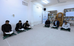 ضمن ختماته المتنوعة .. المَجمَع العلميّ يقيم ختمة رمضانية لطلبة جامعة كربلاء