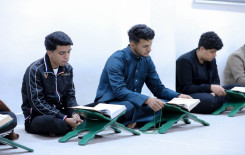 ضمن ختماته المتنوعة .. المَجمَع العلميّ يقيم ختمة رمضانية لطلبة جامعة كربلاء