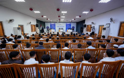 المَجمَع العلميّ يقيم مسابقة الثقلين الفرقية الأولى لطلبة مدارس كربلاء