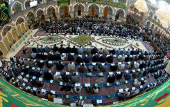 المجمع العلمي يشرك أساتذة من جامعات عراقية عدة في فعاليات الختمة القرآنية المركزية بكربلاء