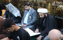 العتبة العباسية المقدسة تطلق الختمة الرمضانية في صحن مرقد أبي الفضل العباس (عليه السلام)