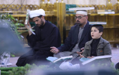 المجمع العلمي يحيي ليلة القدر الأولى في مقام الإمام المهدي (عجل الله فرجه)