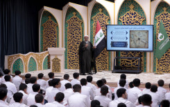 المجمع العلمي ينظم محاضرة عن يوم المباهلة لطلبته الحفّاظ في كربلاء