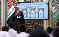 المجمع العلمي ينظم محاضرة عن يوم المباهلة لطلبته الحفّاظ في كربلاء