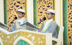 المجمع العلمي يشرك فئة البراعم في فعاليات الختمة القرآنية المركزية