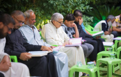 المَجمَع العلميّ يواصلُ إقامةَ مشروعه (بَرّوا أمواتَكم بالقرآن) في قضاء الهندية