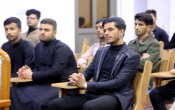 المَجمَع العلميّ يقدم محاضرات قرآنية لعدد من طلبة جامعة كربلاء