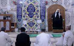 المجمع العلمي يقيم مجلسًا تأبينيًّا على روح المرجع الديني الشيخ الفياض (رضوان الله عليه) في كربلاء