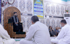 المجمع العلمي يقيم مجلسًا تأبينيًّا على روح المرجع الديني الشيخ الفياض (رضوان الله عليه) في كربلاء