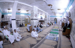 المجمع العلمي يقيم مجلسًا تأبينيًّا على روح المرجع الديني الشيخ الفياض (رضوان الله عليه) في كربلاء
