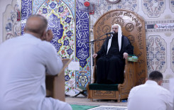 المجمع العلمي يقيم مجلسًا تأبينيًّا على روح المرجع الديني الشيخ الفياض (رضوان الله عليه) في كربلاء