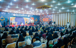 المَجمَعُ العلميّ والجامعةُ الإسلاميّة يُنظِّمان محفَلًا قرآنيًّا في بابل