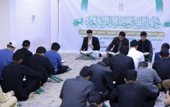 المجمع العلمي يقيم ختمة رمضانية لطلبة الأقسام الداخلية في جامعة كربلاء