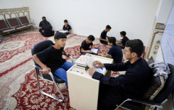 المجمع العلمي يقدم دروسًا متقدمة بمهارات التحفيظ لطلبة الحفظ في قضاء الهندية