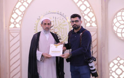 المجمع العلمي يختتم الختمات القرآنية في مقام الإمام المهدي (عجّل الله فرجه)