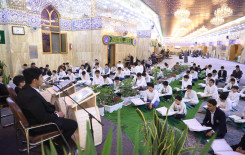 المَجمَع العلمي يُطلق الختمة المرتَّلة حفظًا في كربلاء