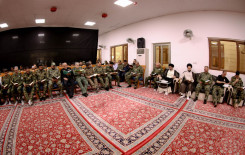 المجمع العلمي ينظم ختمة قرآنية لمنتسبي فرقة العباس (عليه السلام)