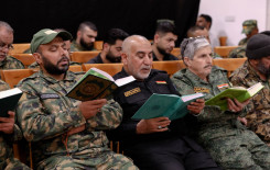 المجمع العلمي ينظم ختمة قرآنية لمنتسبي فرقة العباس (عليه السلام)