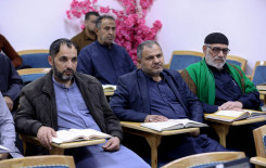 دروس عملية ونظرية تشهدها دورة ربيع القرآن التي يقيمها المجمع العلمي في كربلاء