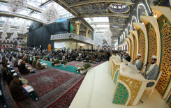 المجمع العلمي يختتم فعاليات الختمة المركزية في صحن مرقد أبي الفضل العباس (عليه السلام)