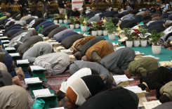 المجمع العلمي يختتم فعاليات الختمة المركزية في صحن مرقد أبي الفضل العباس (عليه السلام)