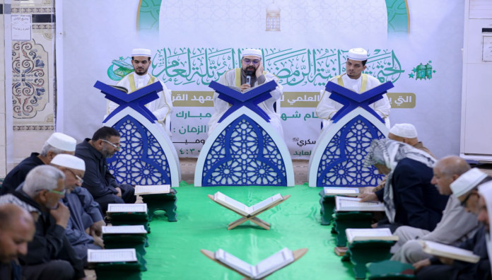 المَجمَع العلمي يُقيم عددًا من الختمات القرآنية في مساجد كربلاء