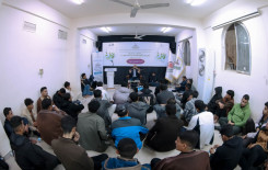 المَجمَعُ العلميّ ينظّم ندوةً ثقافيةً لطلبة الأقسام الداخلية في جامعة كربلاء