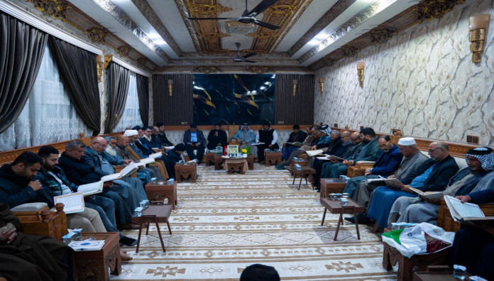 المجمع العلمي يقيم محفلاً قرآنيًّا في قضاء الهندية