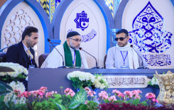 جانب من لقاء فريقي محافظة البصرة ومحافظة بغداد في الجولة الخامسة ضمن المرحلة الأولى من المسابقة القرآنية الفرقية الوطنية الخامسة