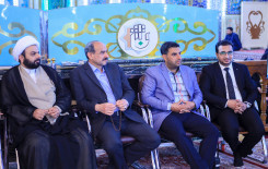 جانب من لقاء فريقي محافظة البصرة ومحافظة بغداد في الجولة الخامسة ضمن المرحلة الأولى من المسابقة القرآنية الفرقية الوطنية الخامسة