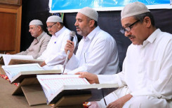 جانب من الختمات القرآنية الرمضانية المرتلة في (جامع الامام المهدي (عجل الله تعالى فرجه الشريف) - ناحية المهناوية ، حسينية أبو حلان - ناحية الحرية ، مسجد السيدة زينب (عليها السلام) - ناحية الحرية ) التي يقيمها معهد القرآن الكريم فرع النجف الأشرف التابع ل
