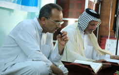 جانب من الختمات القرآنية الرمضانية المرتلة في (جامع الامام المهدي (عجل الله تعالى فرجه الشريف) - ناحية المهناوية ، حسينية أبو حلان - ناحية الحرية ، مسجد السيدة زينب (عليها السلام) - ناحية الحرية ) التي يقيمها معهد القرآن الكريم فرع النجف الأشرف التابع ل