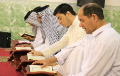 جانب من الختمات القرآنية الرمضانية المرتلة في (جامع الامام المهدي (عجل الله تعالى فرجه الشريف) - ناحية المهناوية ، حسينية أبو حلان - ناحية الحرية ، مسجد السيدة زينب (عليها السلام) - ناحية الحرية ) التي يقيمها معهد القرآن الكريم فرع النجف الأشرف التابع ل